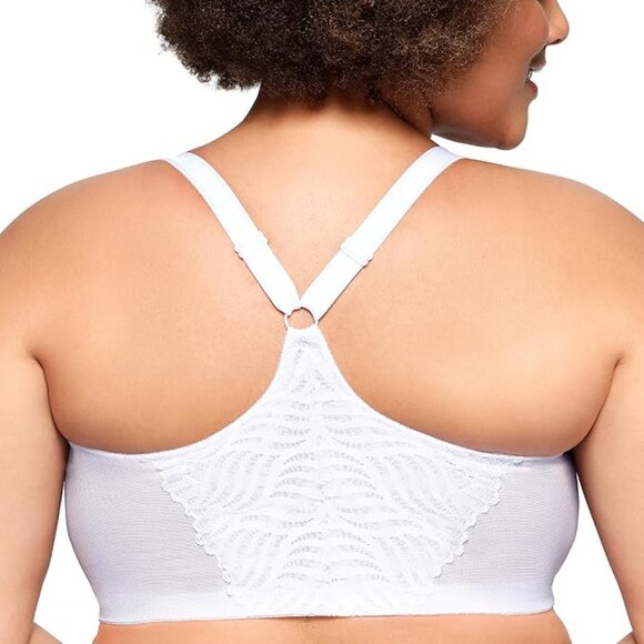 Glamorise Women's Plus Size Front-Close T-Back Wonderwire Underwire 48D NWOT - Picture 2 of 8